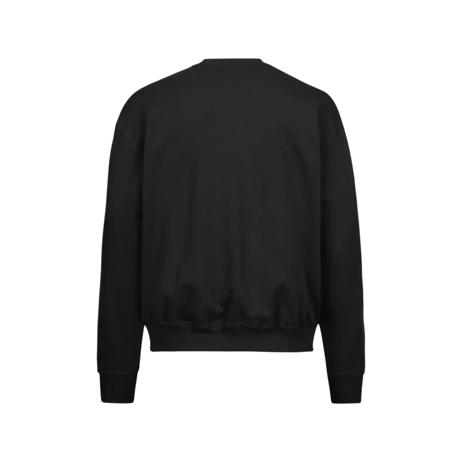 Oversized Crewneck Sweater - Schwarz