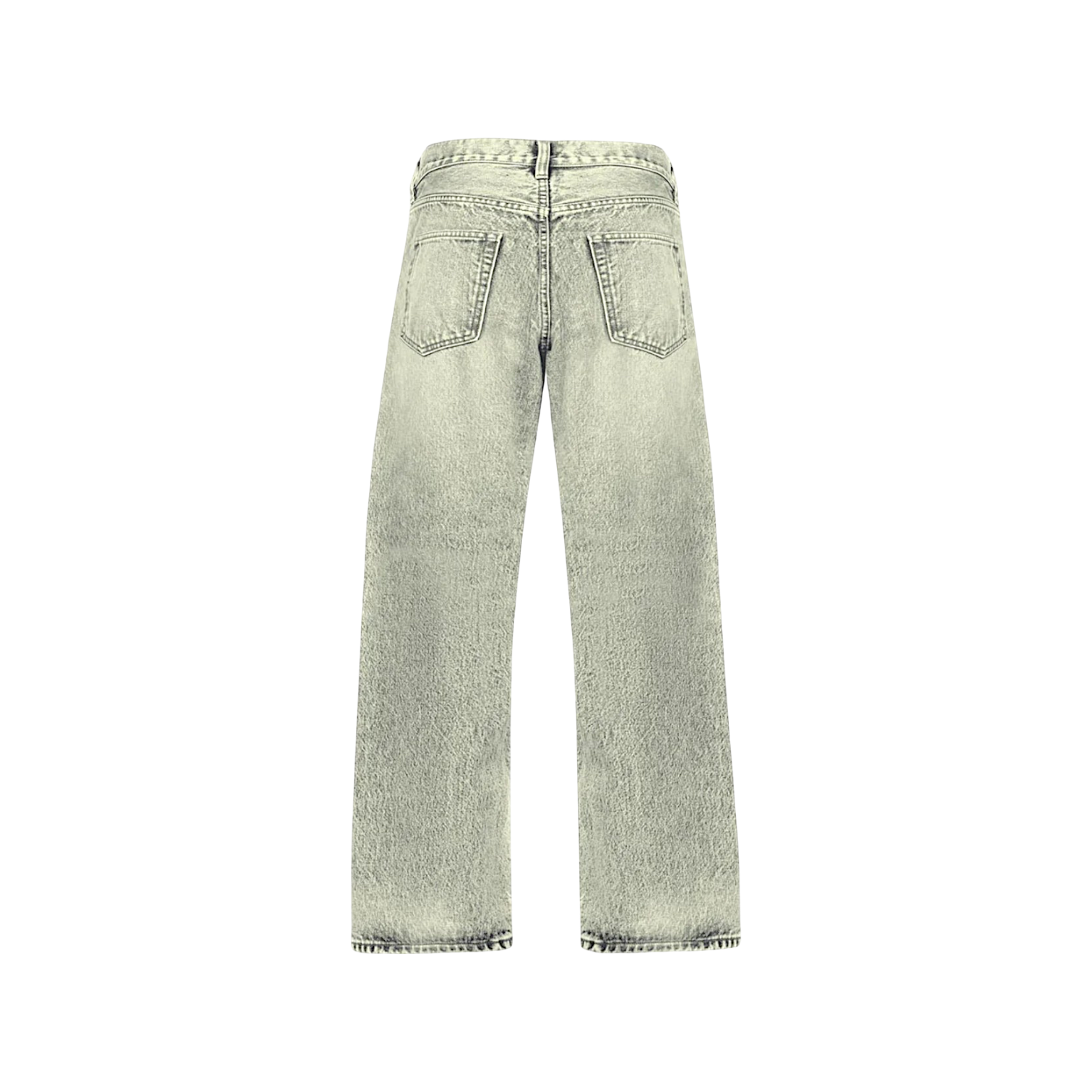 Faded Mid Grey Loose Jeans