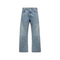 Faded Mid Blue Loose Jeans