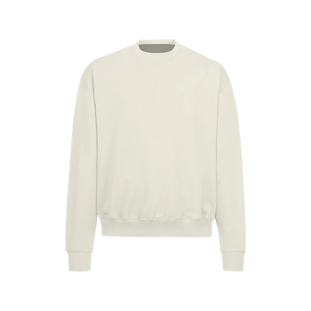 Oversized Crewneck Sweater - Offwhite