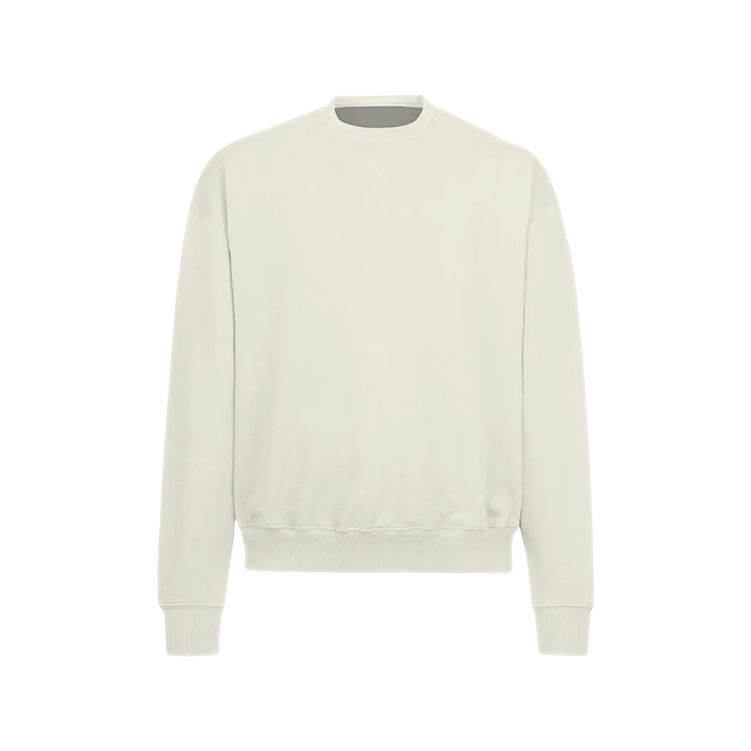 Oversized Crewneck Sweater - Offwhite