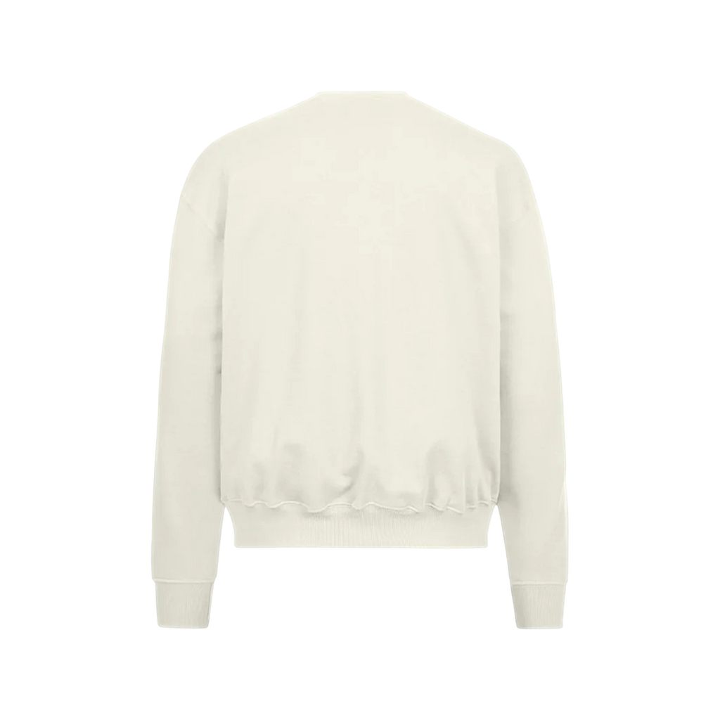 Oversized Crewneck Sweater - Offwhite