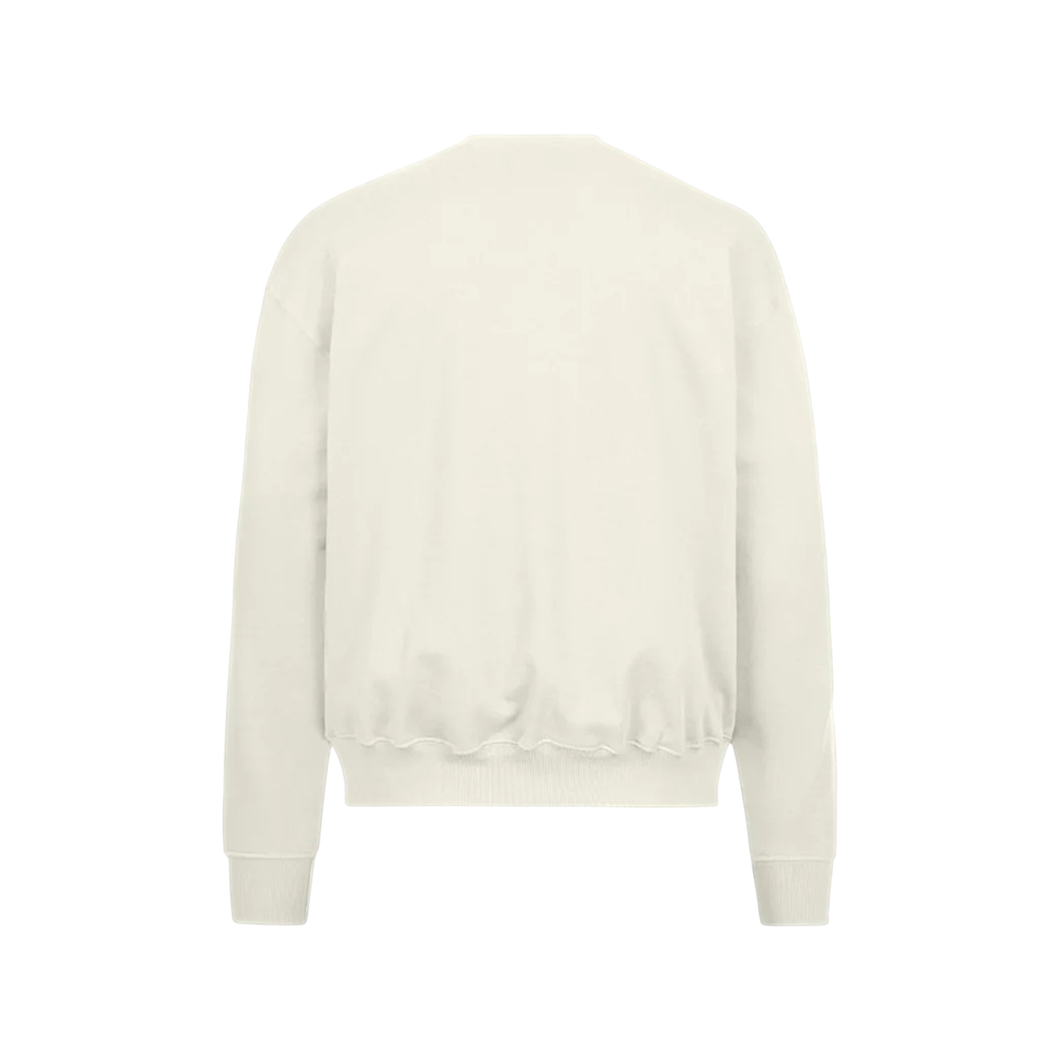 Oversized Crewneck Sweater - Offwhite