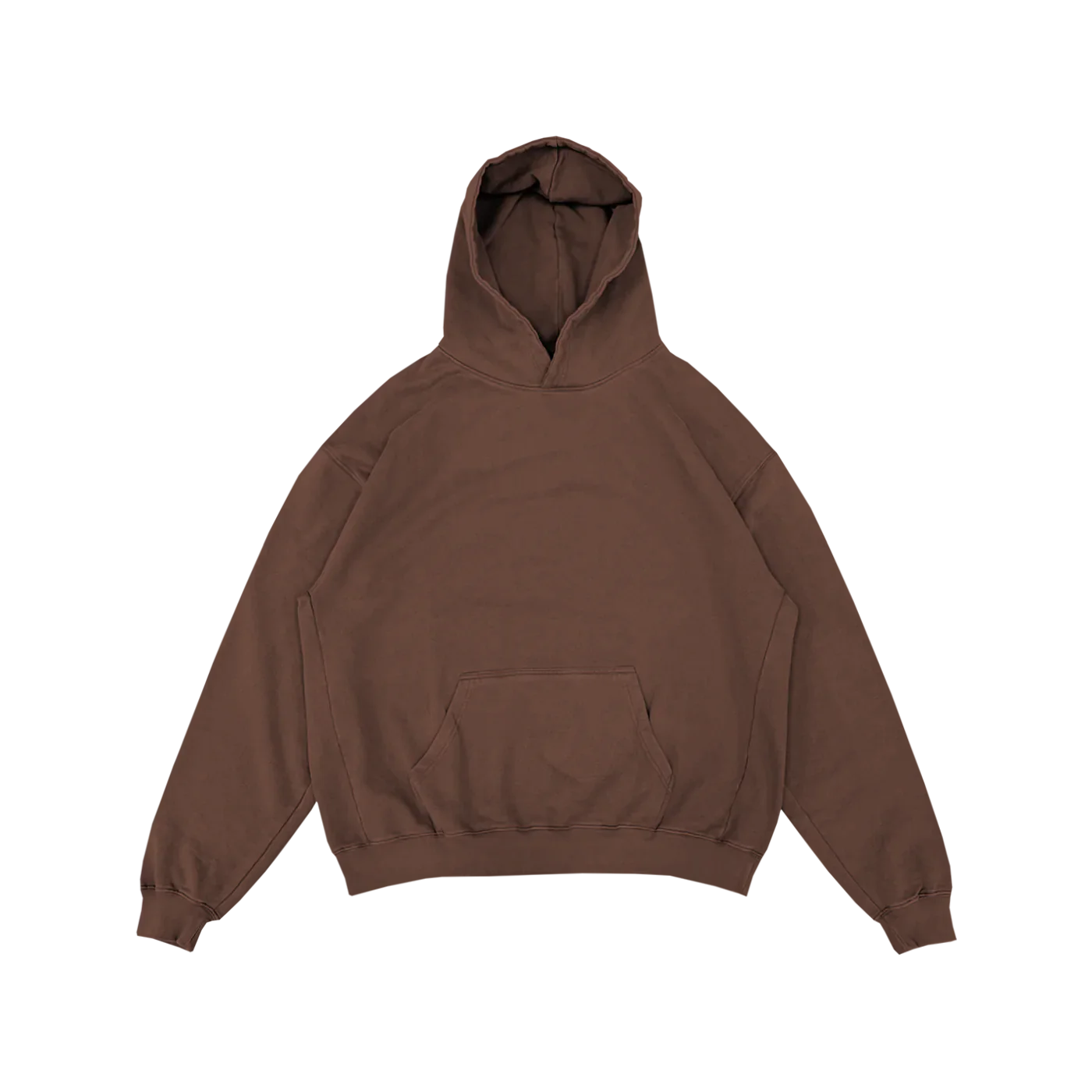 Ultra Heavy Weight Hoodie Luxury - Braun 1000 GSM Front