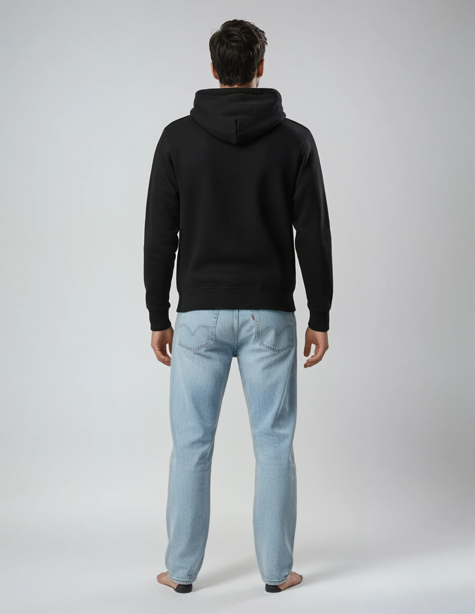 Heavy Weight Hoodie - Schwarz