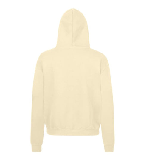 Sweat à capuche épais - Crème
