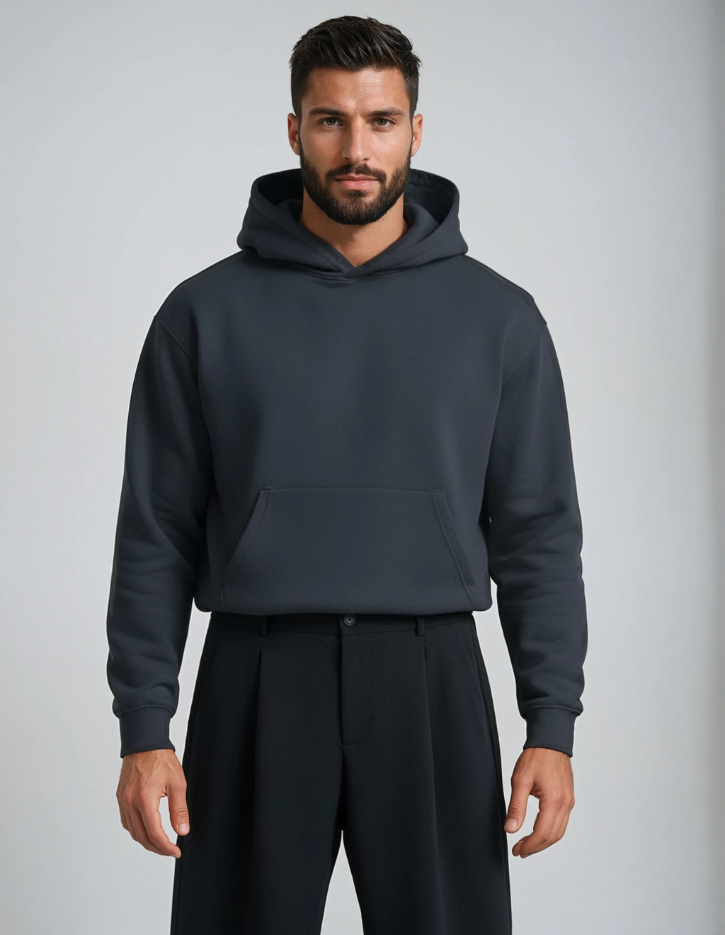 Heavy Weight Hoodie - Navy Blau