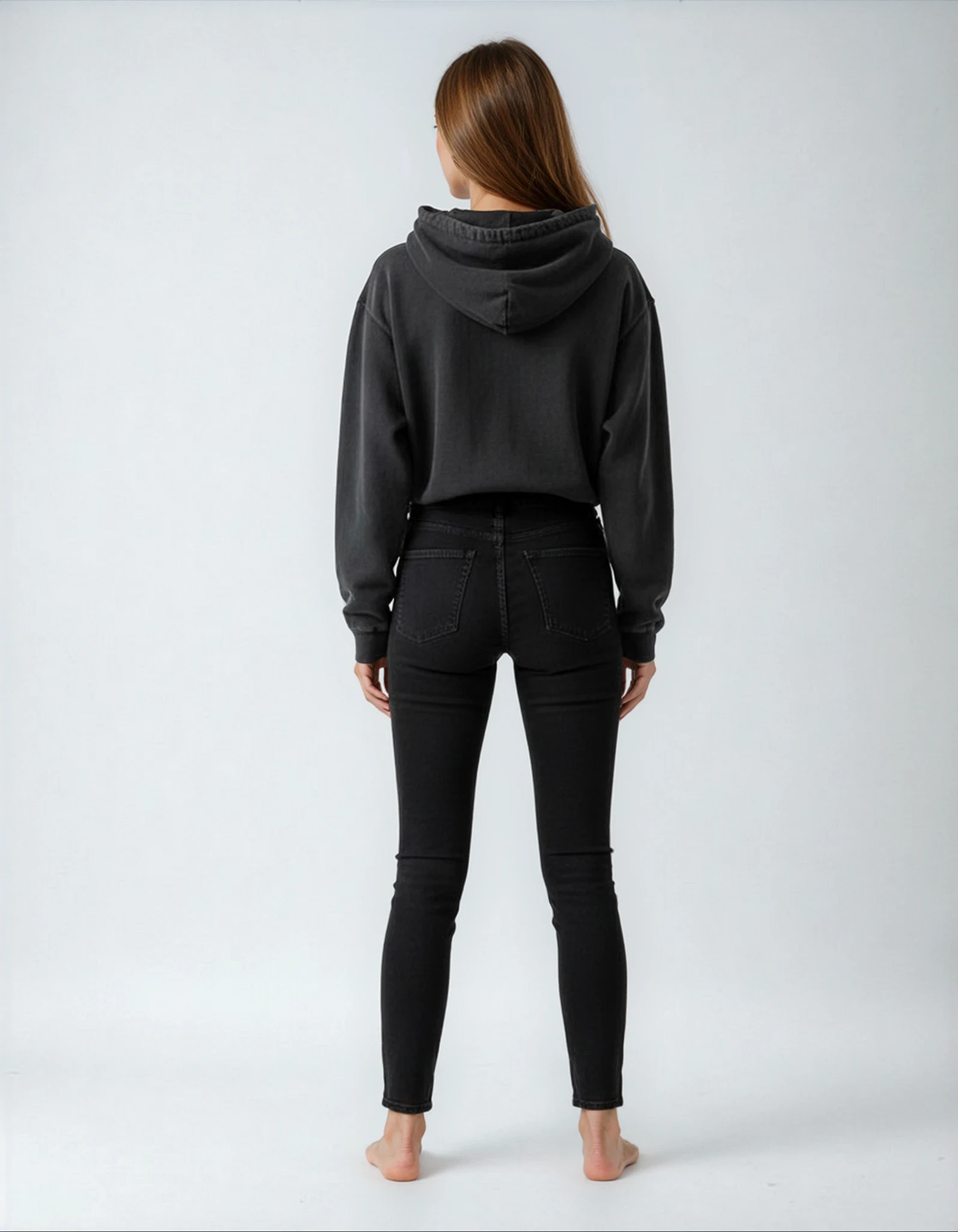 Heavy Weight Hoodie - Vintage Schwarz