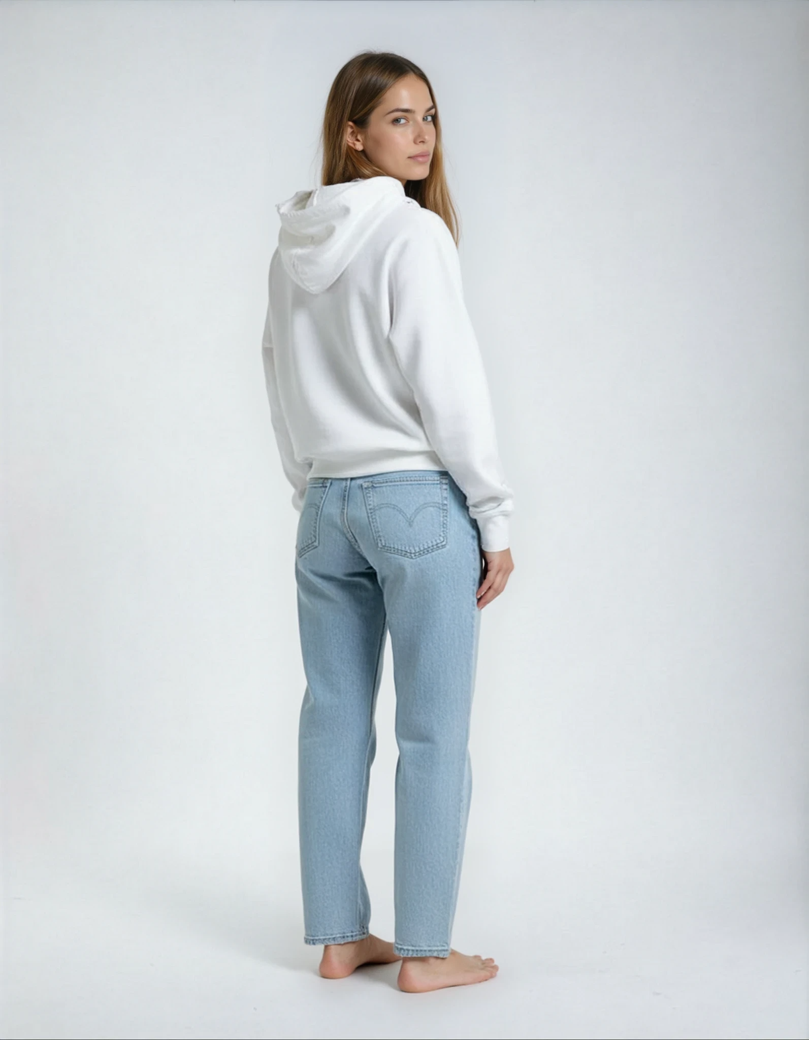 Heavy Weight Hoodie - Weiss