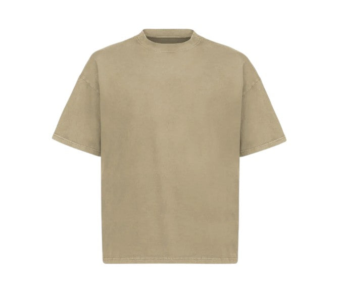 Heavy Weight Tshirt Luxury - Vintage Dune