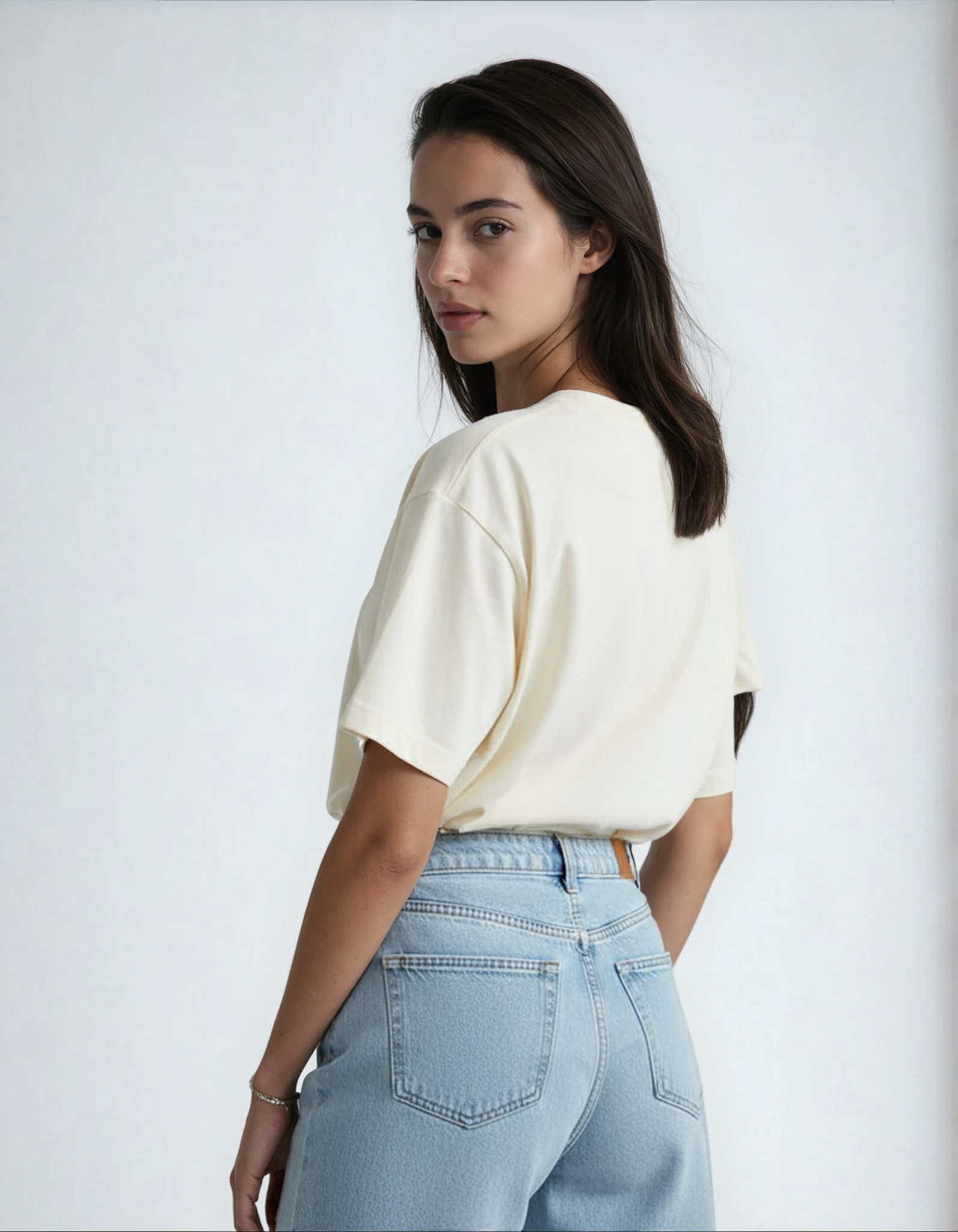 Heavy Weight T-Shirt Luxury - Vintage Weiss