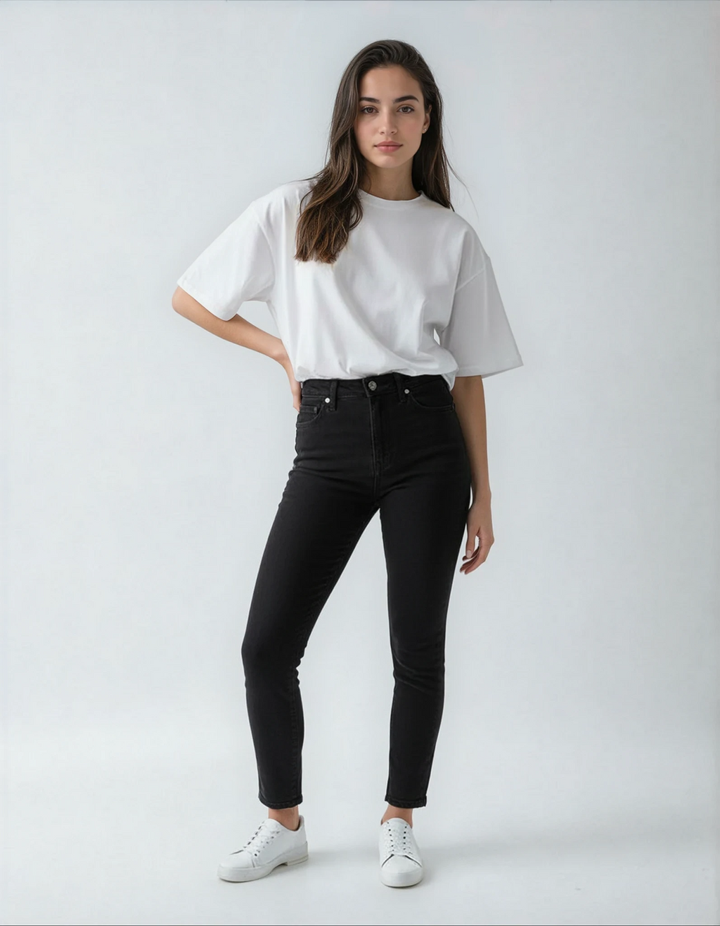 Heavy Weight T-Shirt Luxury - Weiss