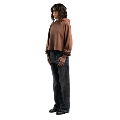 Faded Mid Black Loose Jeans