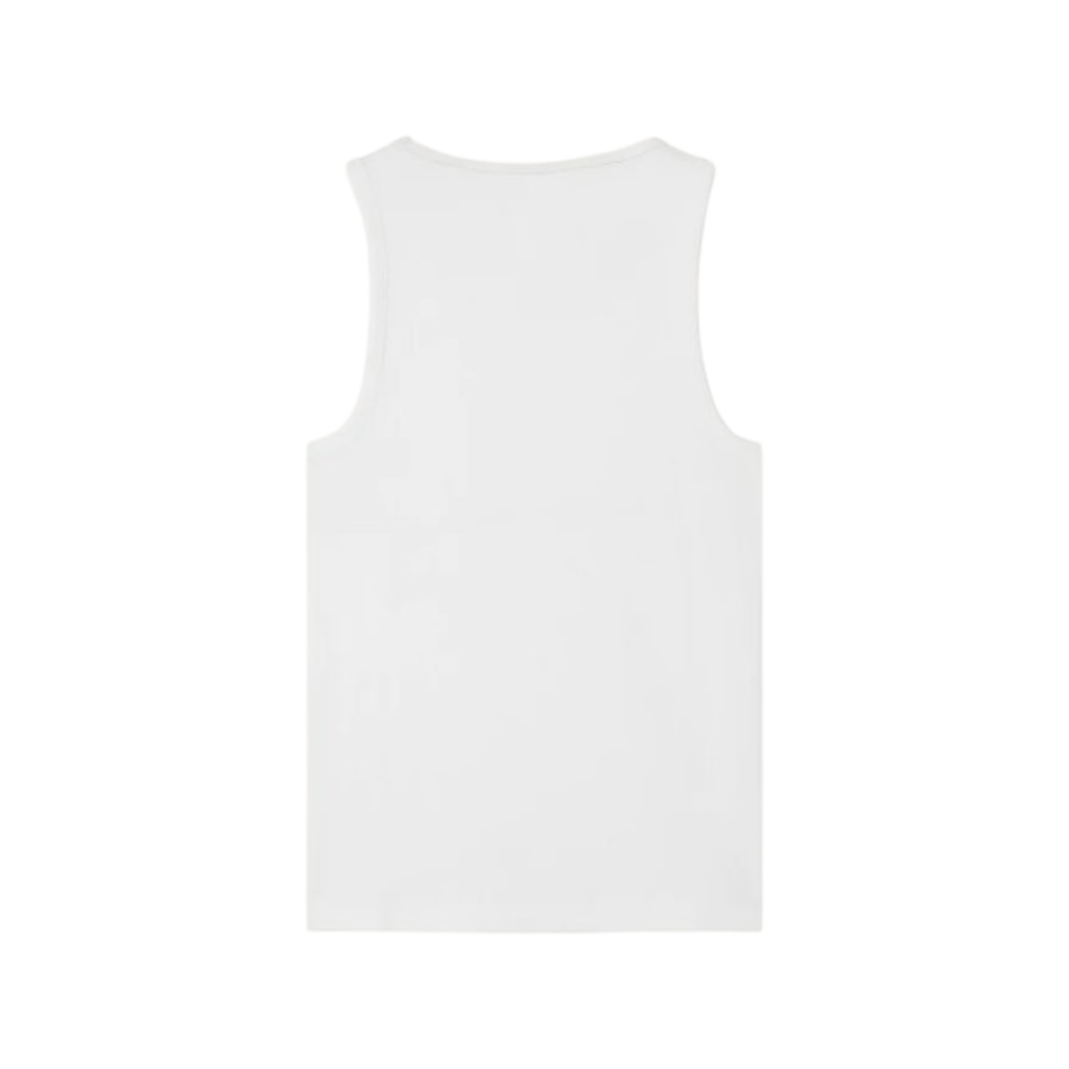 Tanktop Slim Ribbed - Weiss